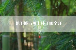 地下城与勇士补丁哪个好