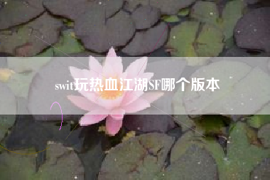 swit玩热血江湖SF哪个版本