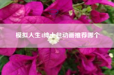 模拟人生4绅士包动画推荐哪个