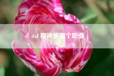 dnf 魔神是哪个职业