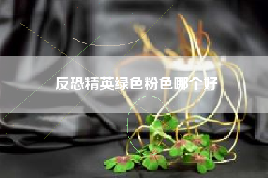 反恐精英绿色粉色哪个好