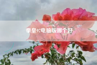 拳皇97电脑版哪个好